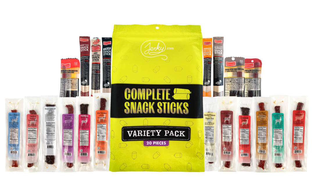 The Complete Meat Stick Combo Variety Pack - 20 Pieces