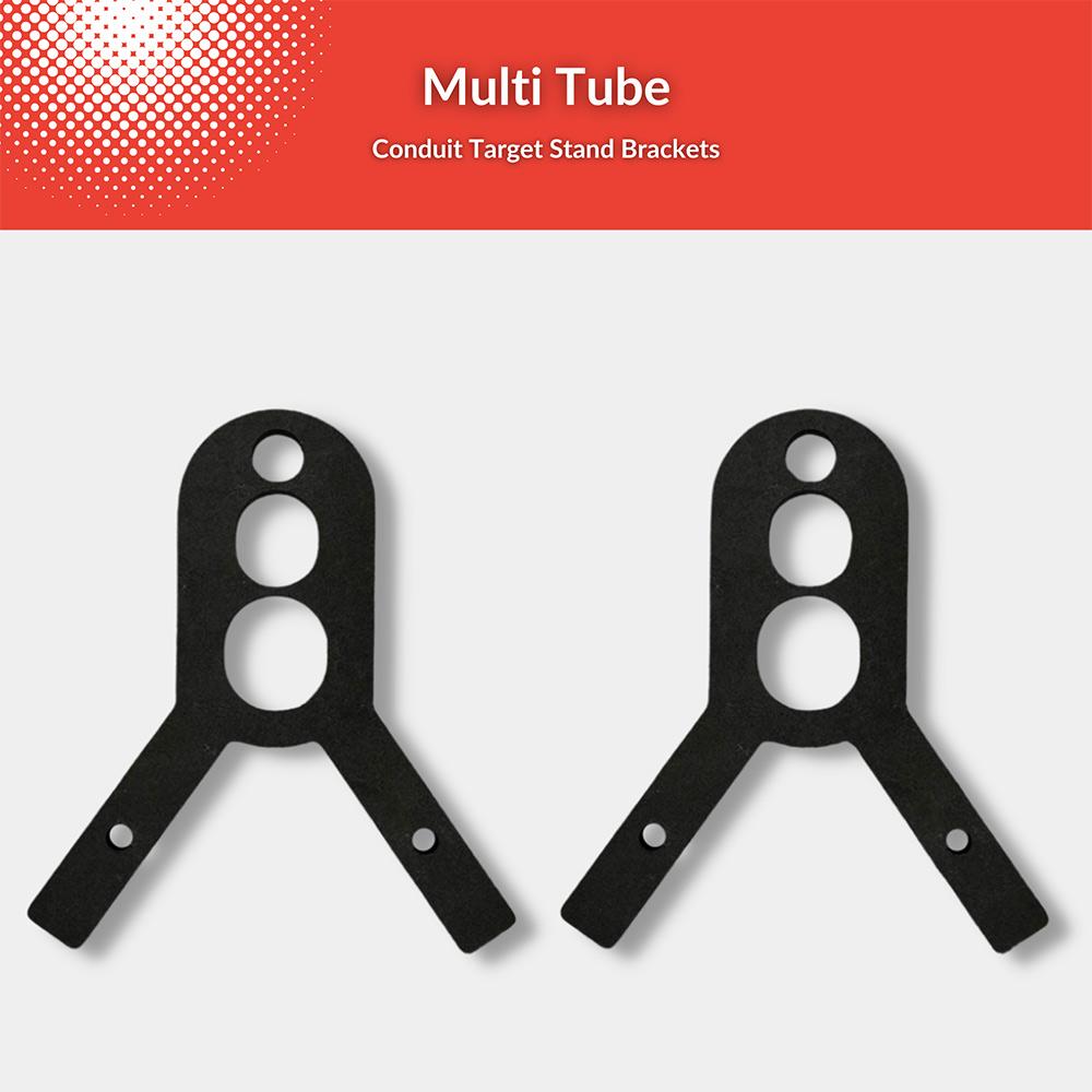 Multi Tube EMT Target Stand Brackets