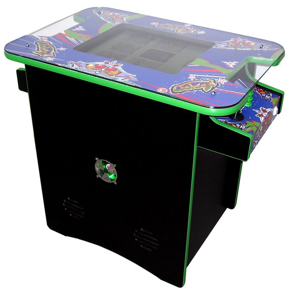 Retro Cocktail Table Arcade Machine - Galaga Themed