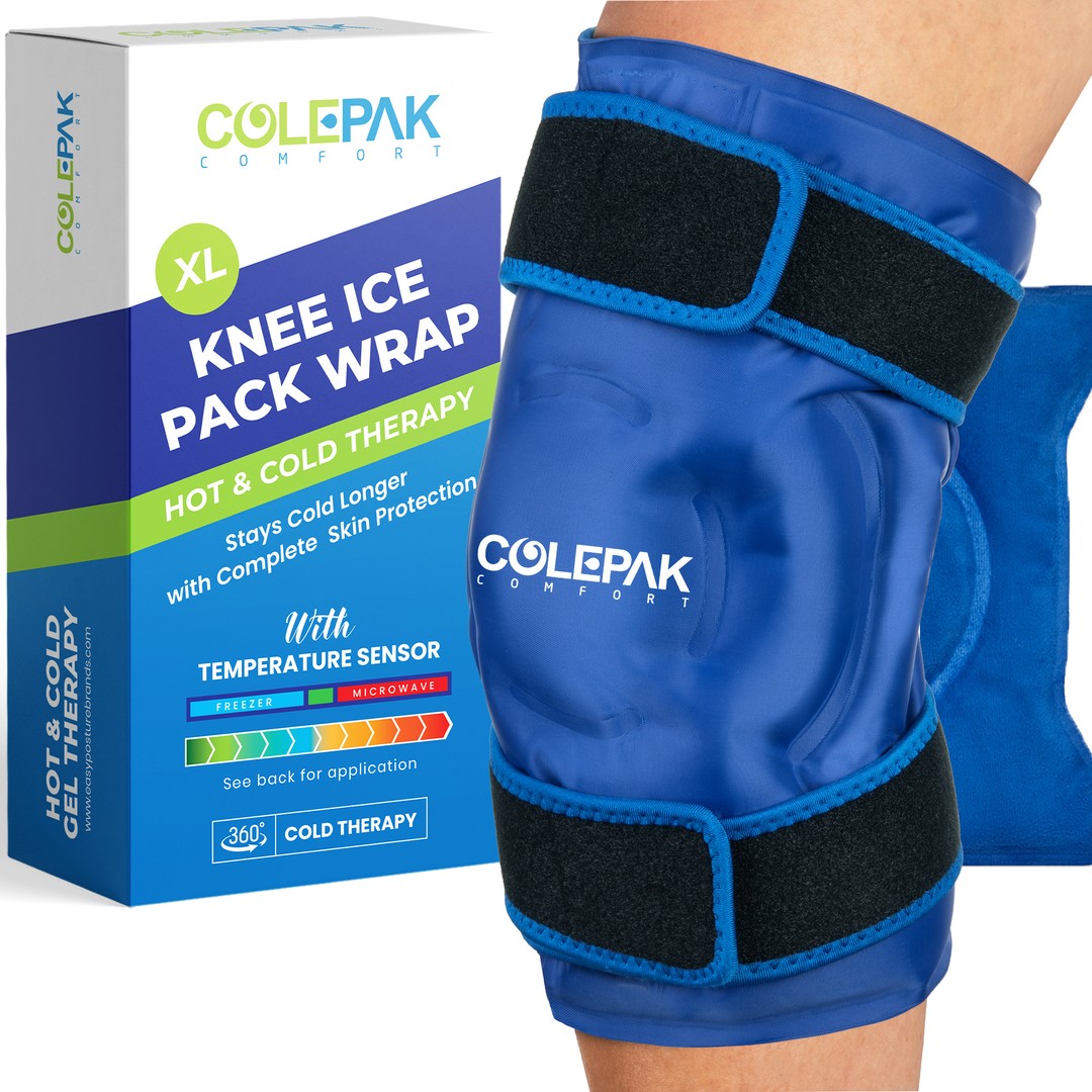 Ice Pack for Knee by ColePak Comfort