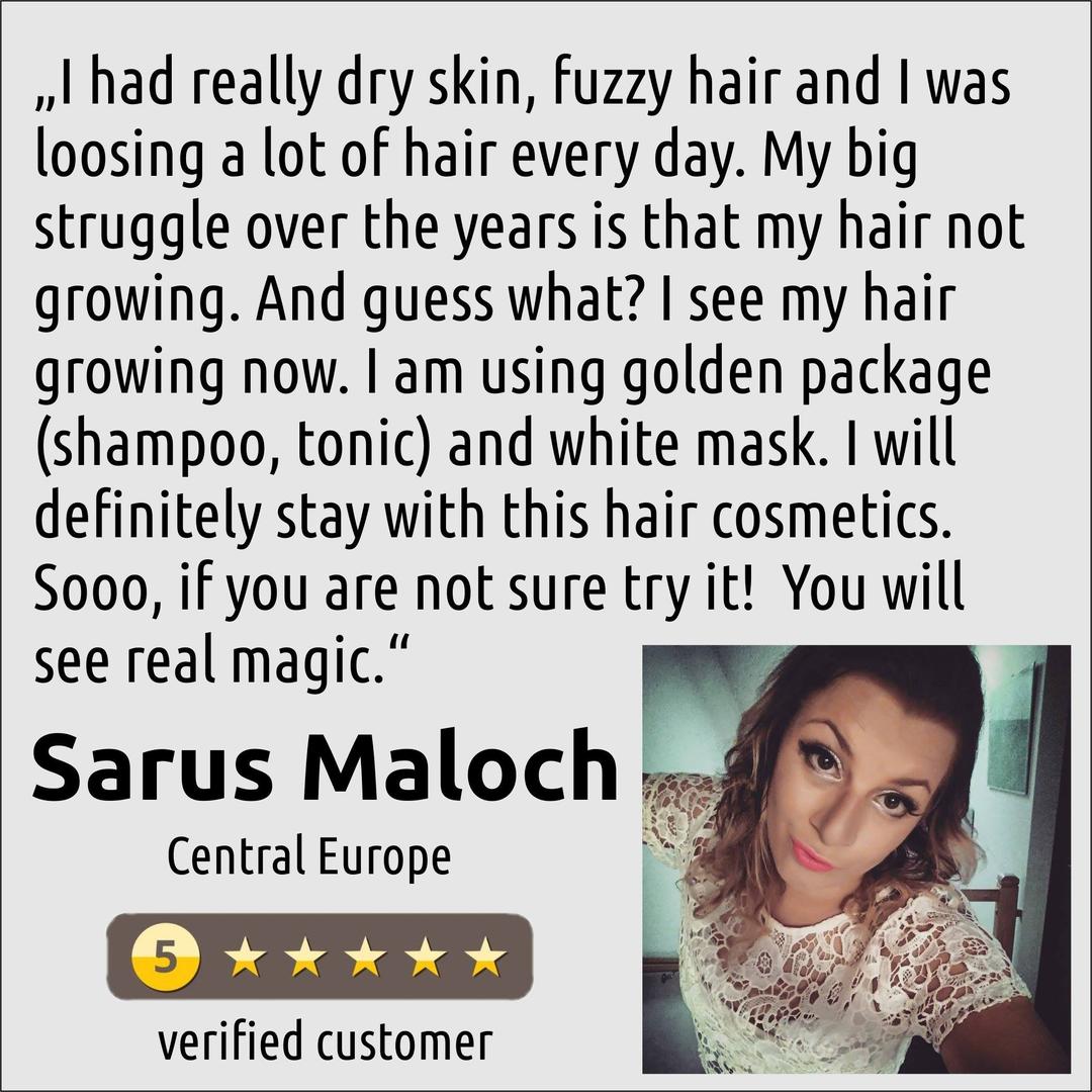 White Hair Mask