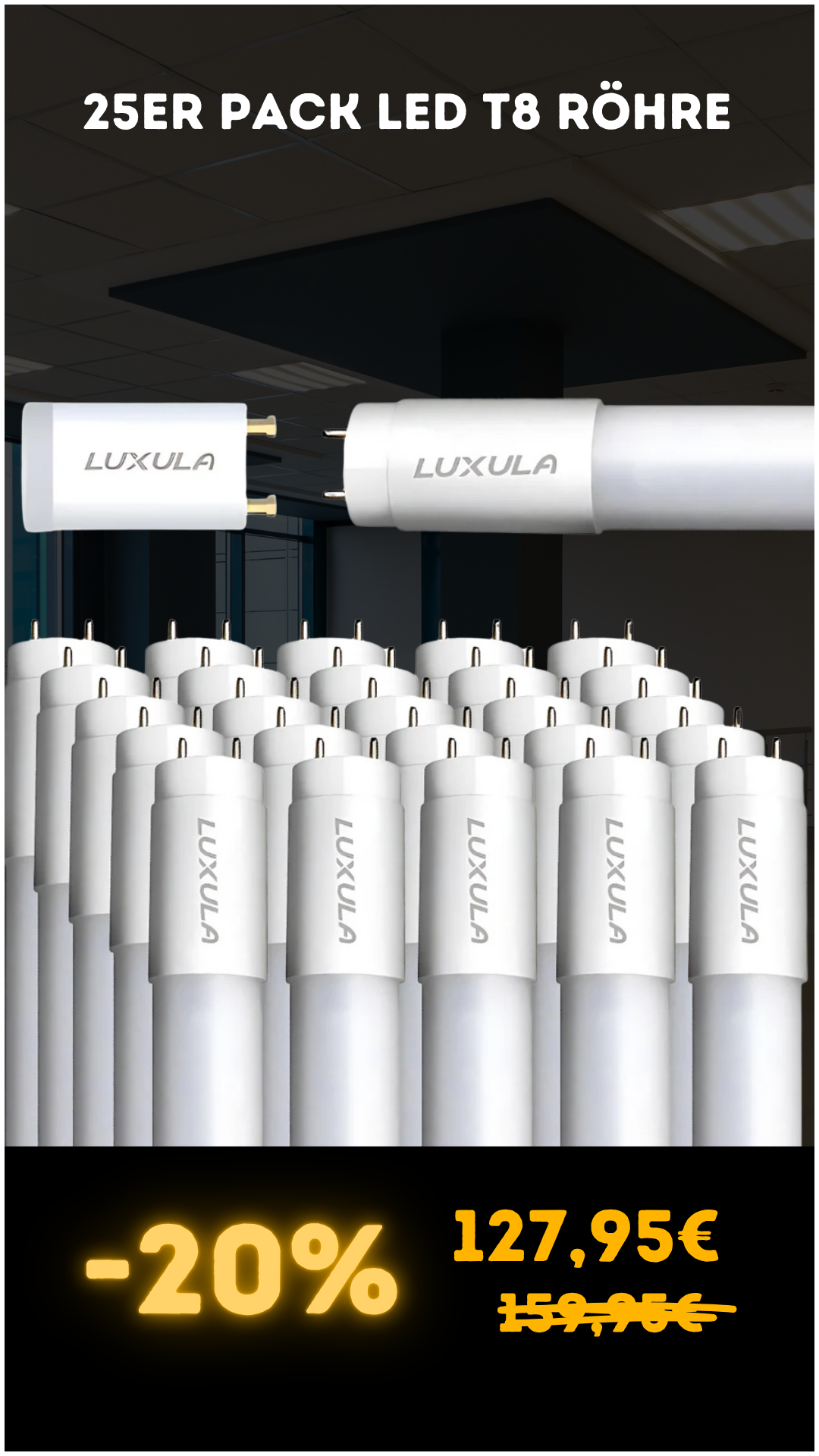 Feuchtraumeuchte 10er Set