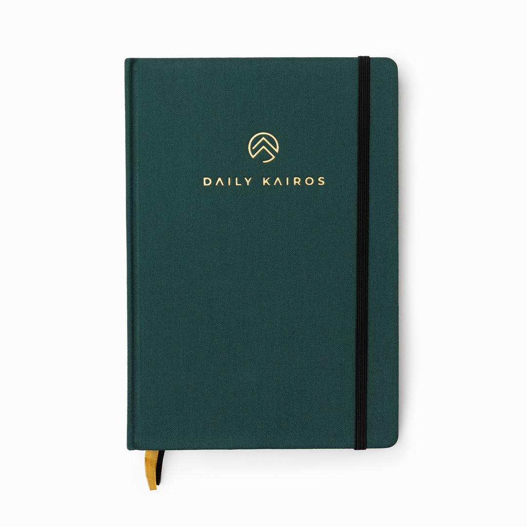 Daily Kairos Journal Forest Green