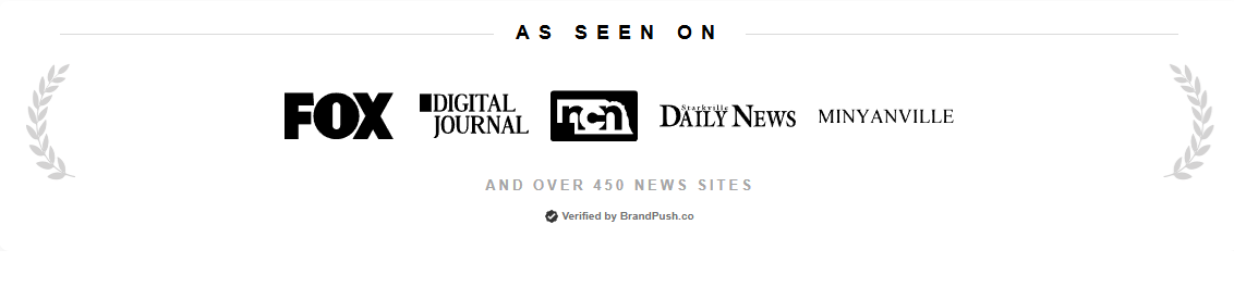 As seen on Fox, Digital Journal , News Channel Nebraska, Daily News, Minyanville