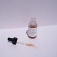 hyaluronic acid serum spilt showing consistency