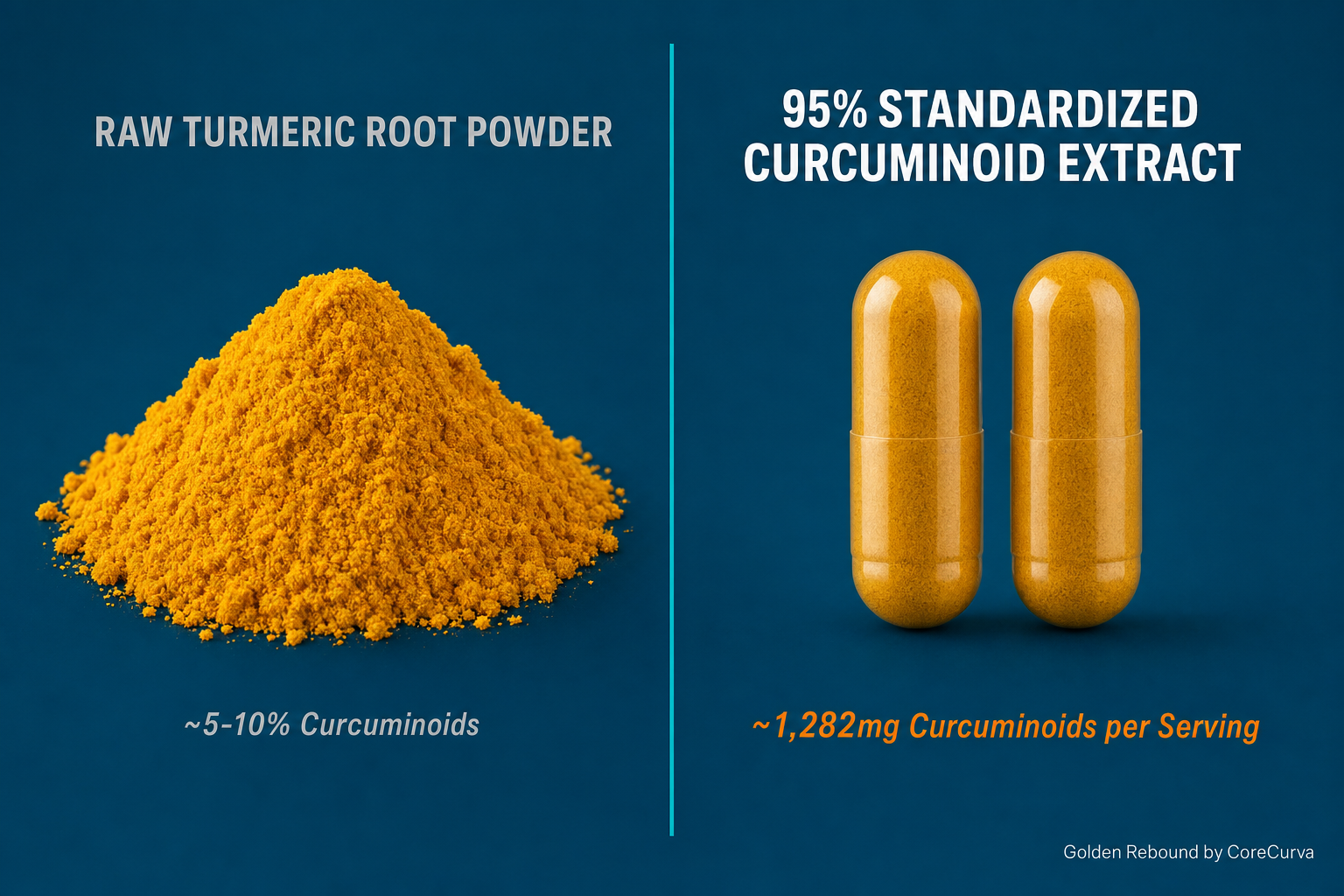 Turmeric dose comparison