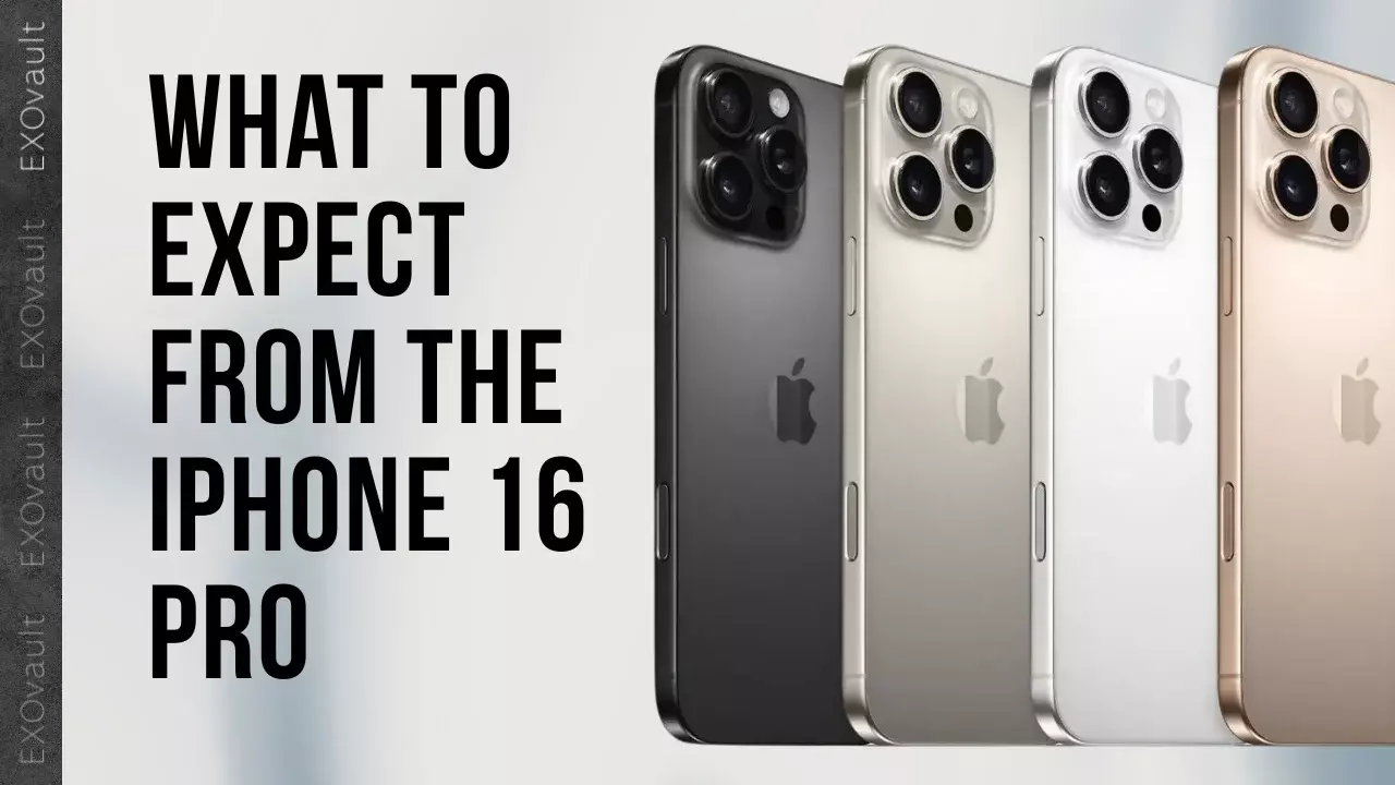 EXOvault iPhone 16 Pro Cases