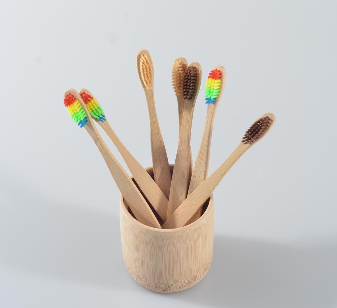 Bamboo Toothbrush Holders