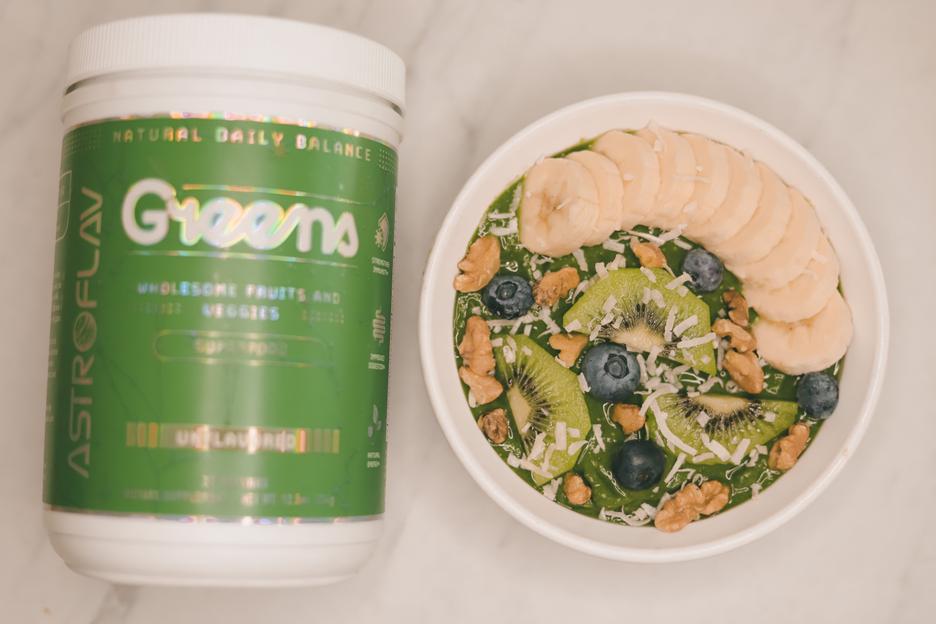 Healthier You Superfood Green Smoothie Bowl Astroflav