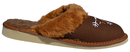 Camila - Women soft leather slippers - Reindeer Leather