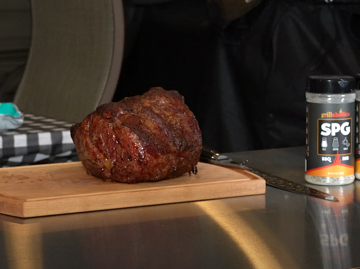 Ribeye Roast on the Rec Tec B380! Outstanding!