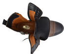 Zeke - Mens combat boots for men - Reindeer Leather