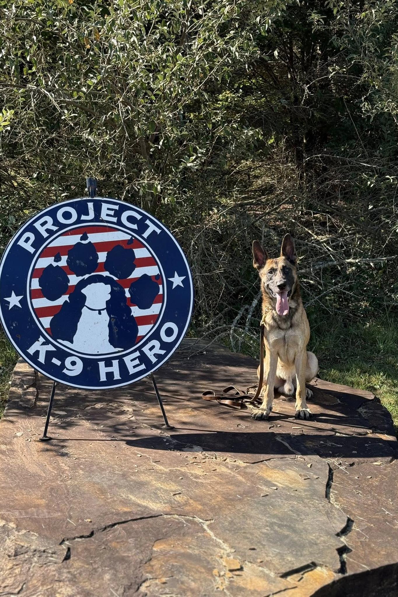 k9 guapo with pk9h sign