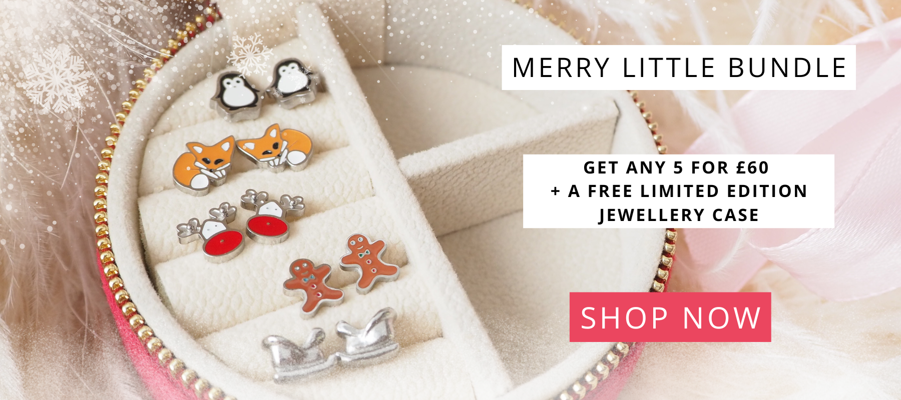 MERRY LITTLE KIDS BUNDLE - get any 5 items for £60 plus a free jewellery case