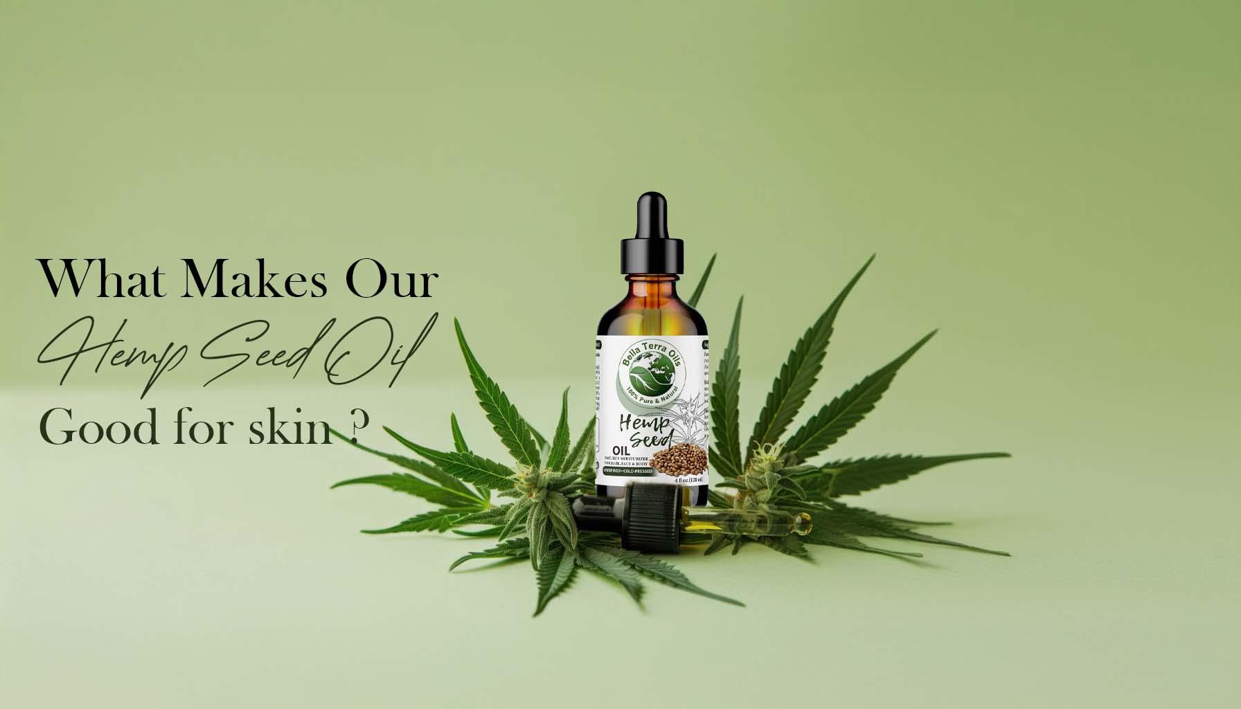 How To Use Hemp Seed Oil For Skin