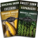 Barbecue Vegetable Seed Collection - 6 vegetable seed packets