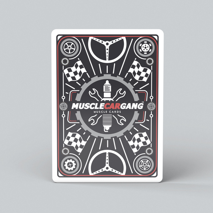 muscle car playing cards