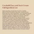 Cerabuild Face & Neck Cream Full Ingredient list
