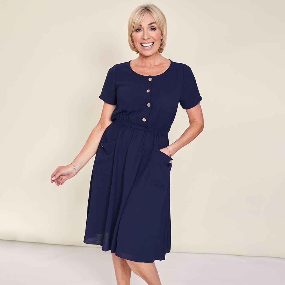 Kelly Dress (Navy)