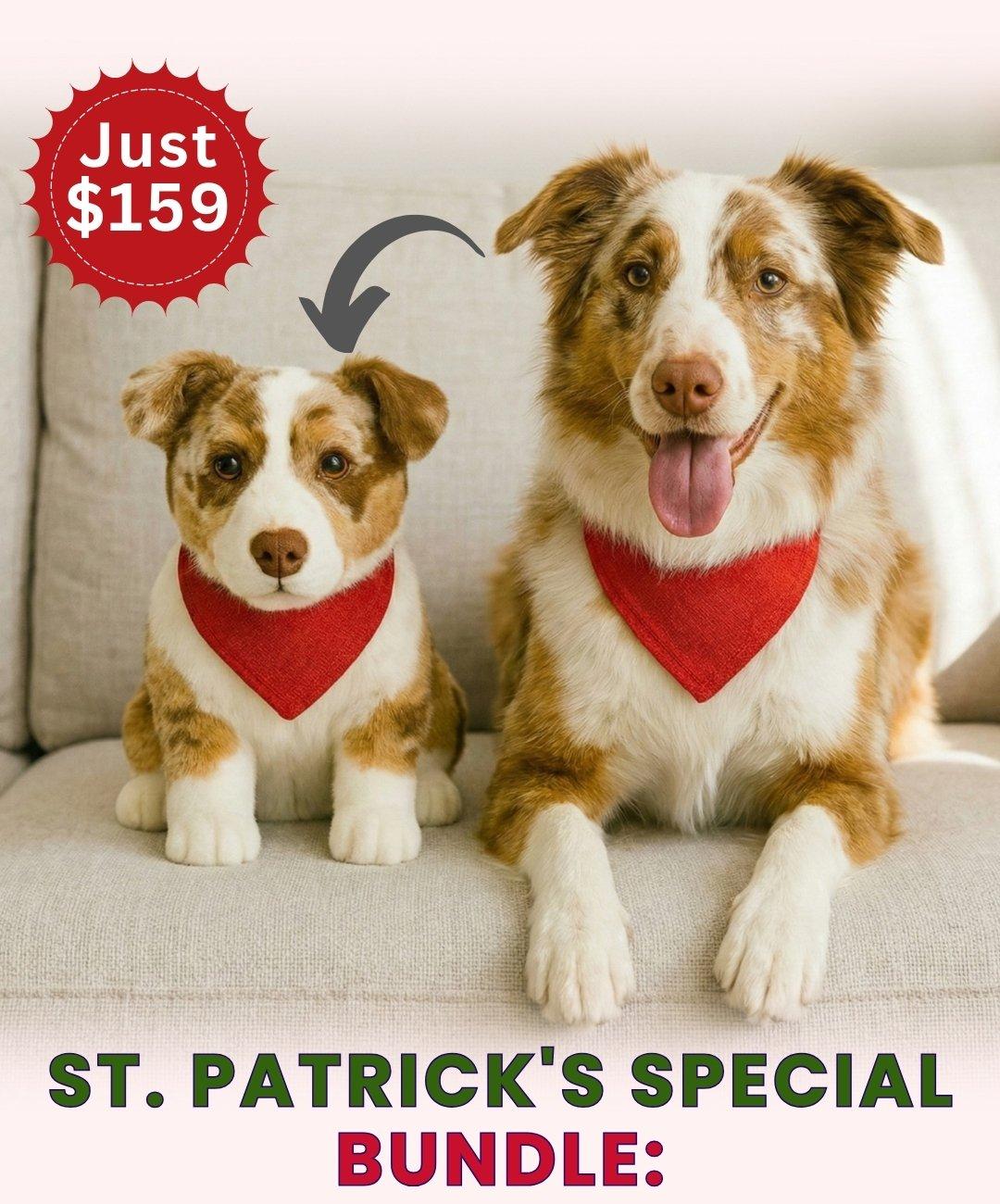 Custom stuffed animal plush of a golden retriever by Petslify