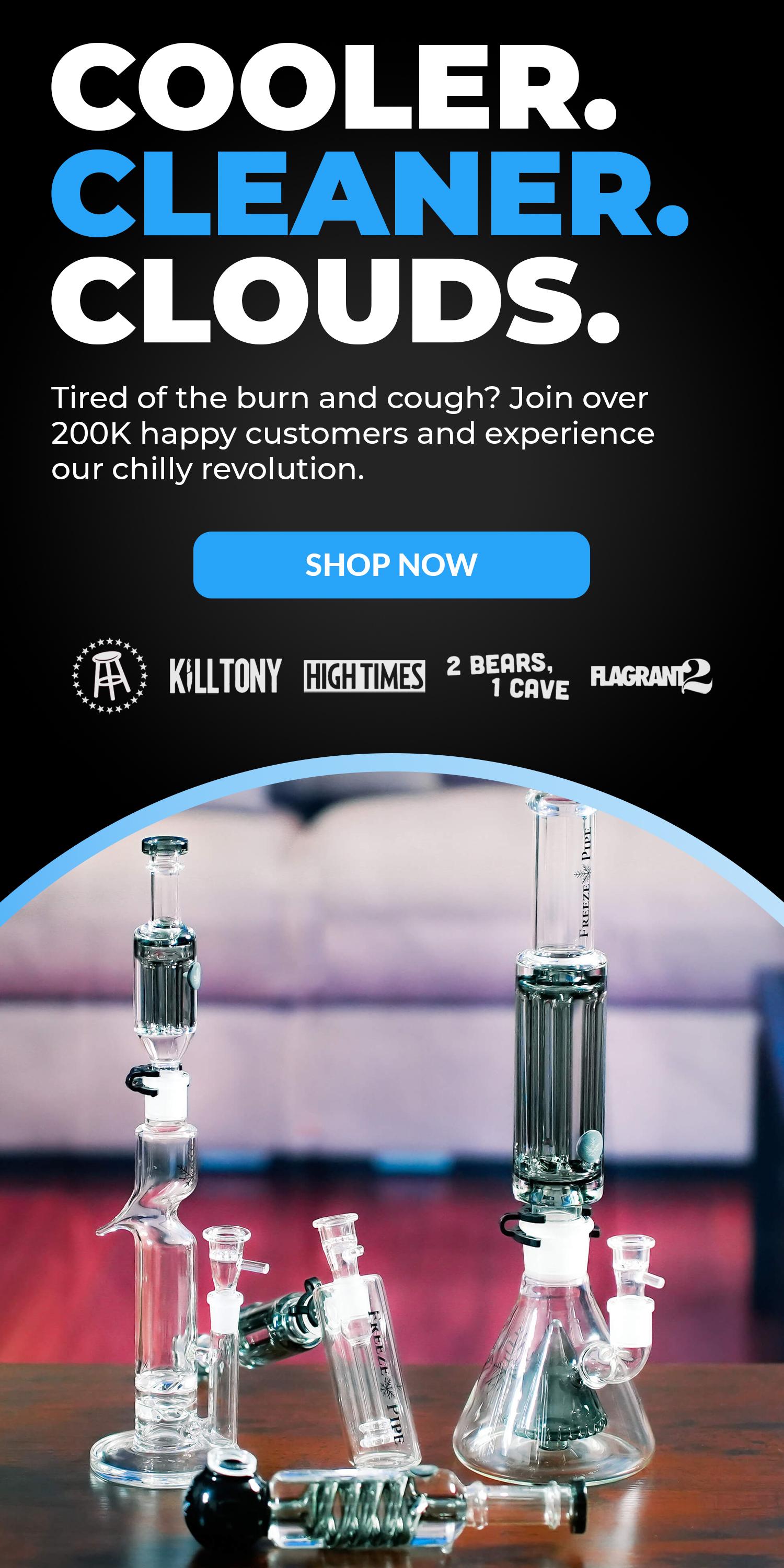 Online Smoke Shop | Glass Pipes & Bongs | Ice-Cold Puffs – The Freeze Pipe