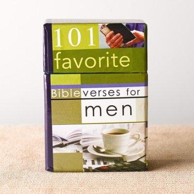 101 Favorite Bible Verses for Men, Box of Blessings