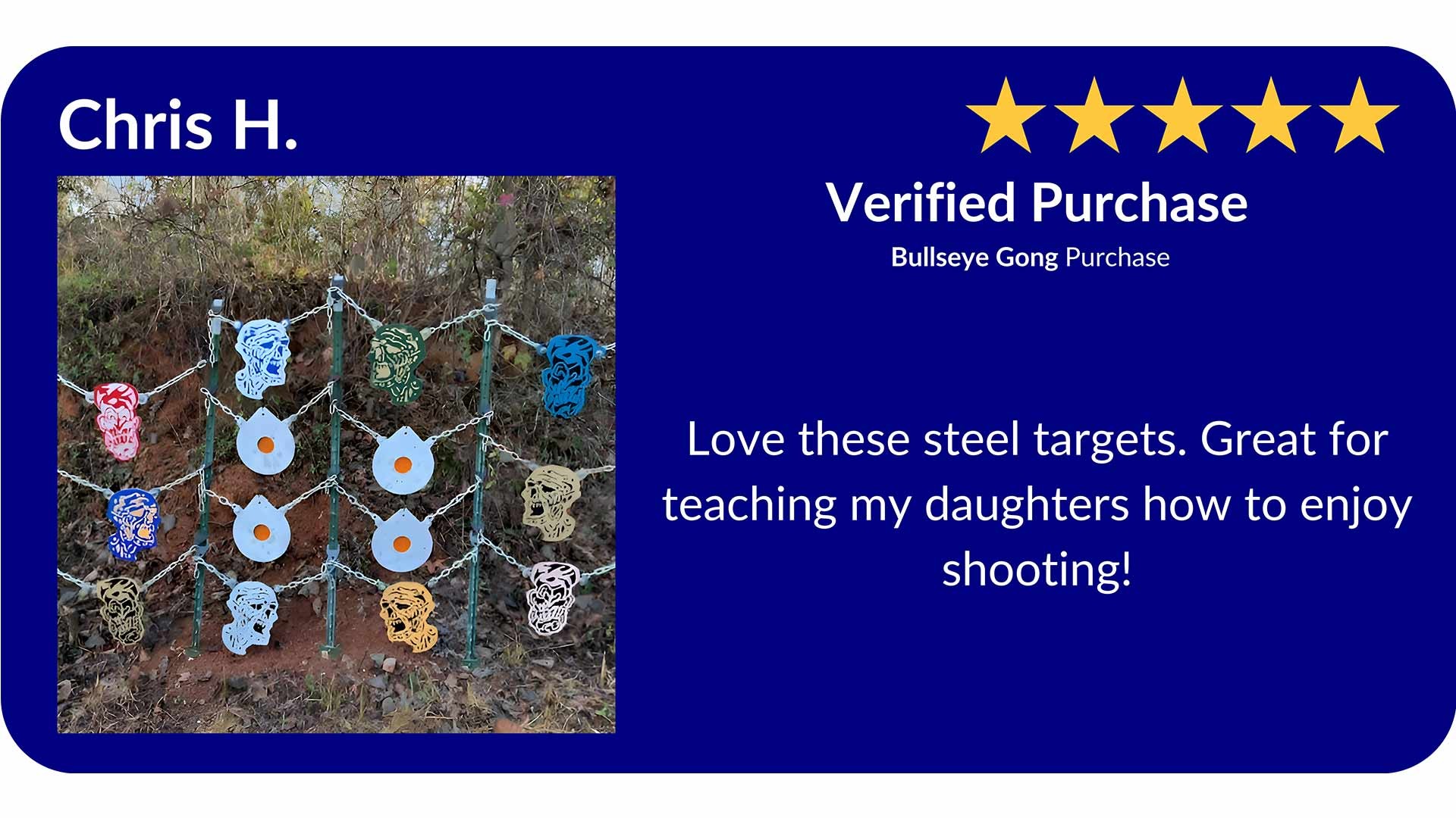 bullseye target Shooting Gongs