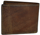 Till Burry - Mens bifold handmade leather wallet - Reindeer Leather