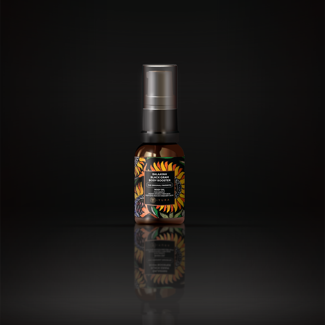 Product with black background