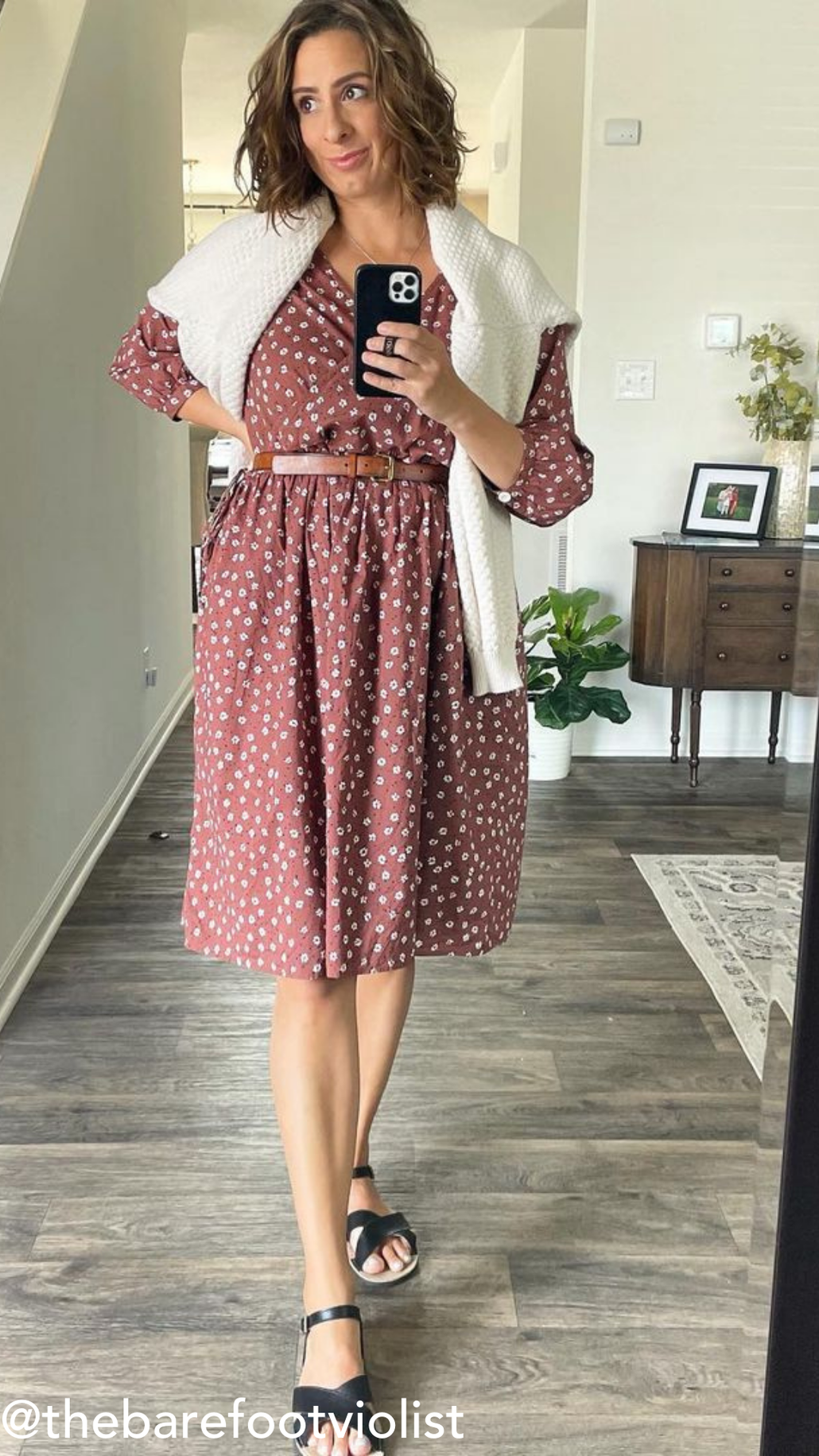 Augusta Floral Wrap Dress