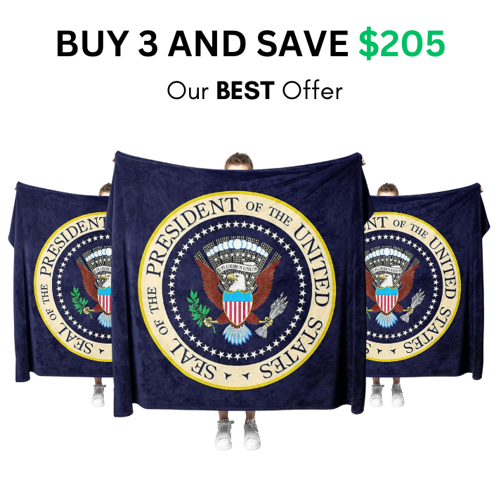 3- Trump Presidential Blanket