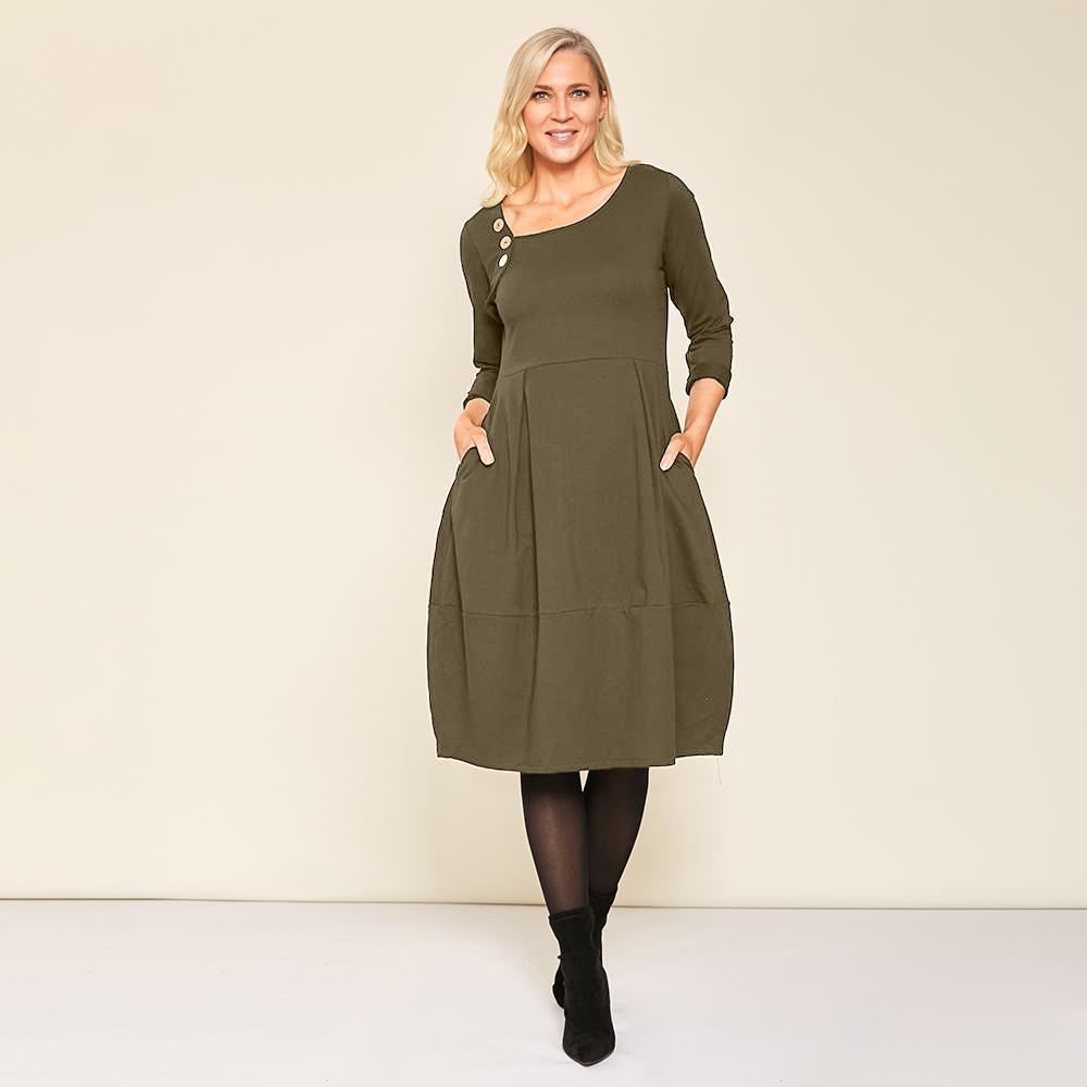 Eve Dress (Khaki)
