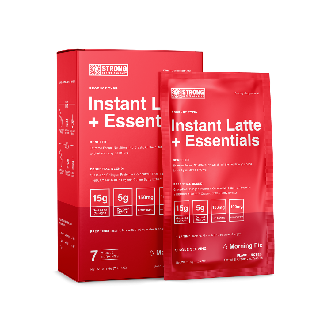 Instant Vanilla Latte + Essentials Travel Box BUNDLES