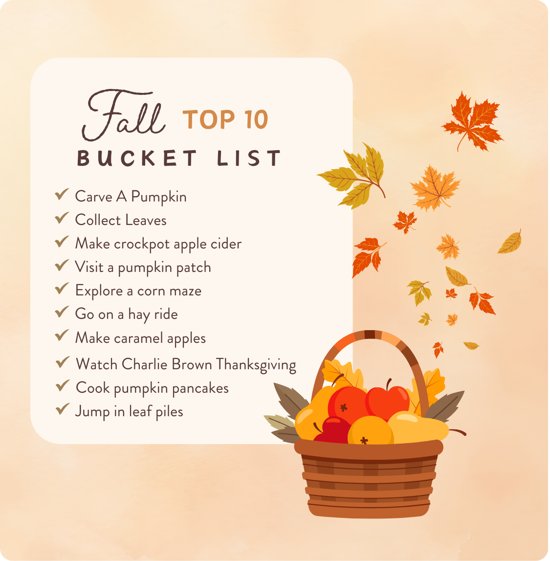 Baby Memory Book Checklist