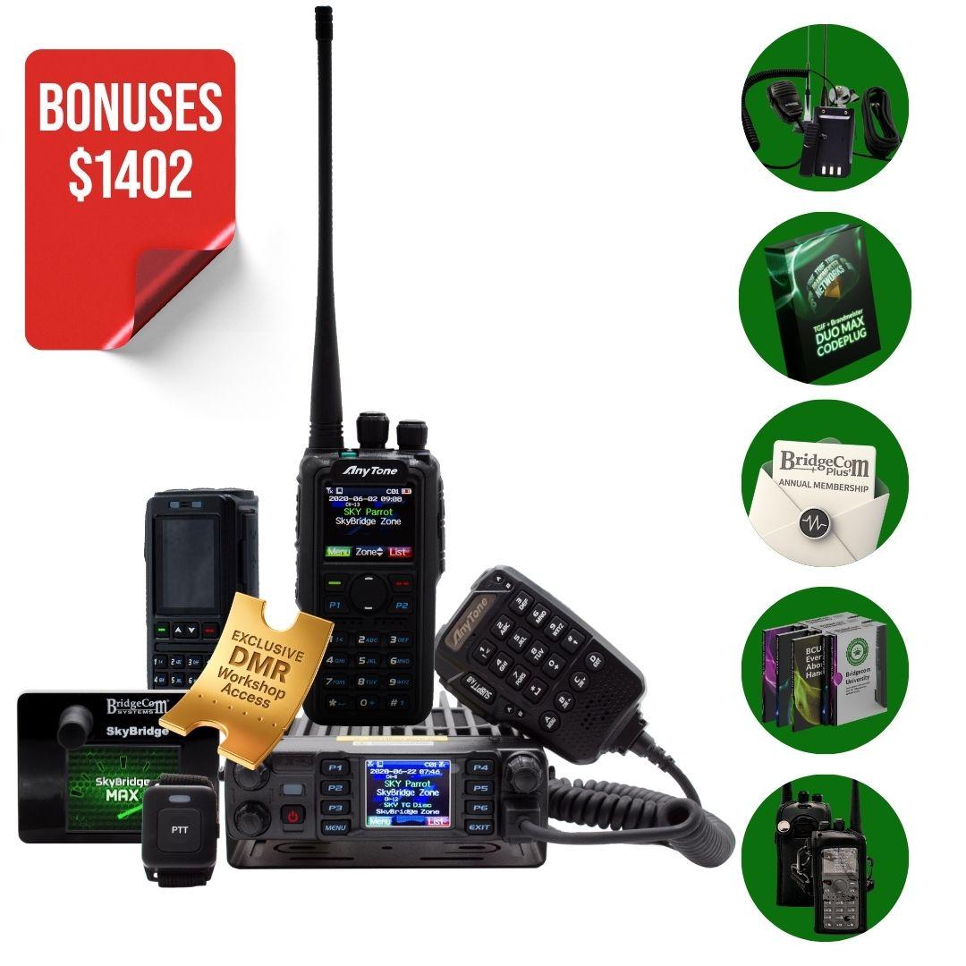 Ultimate Hamshack Pack - 878, 578, BT-01, and loads of accessories