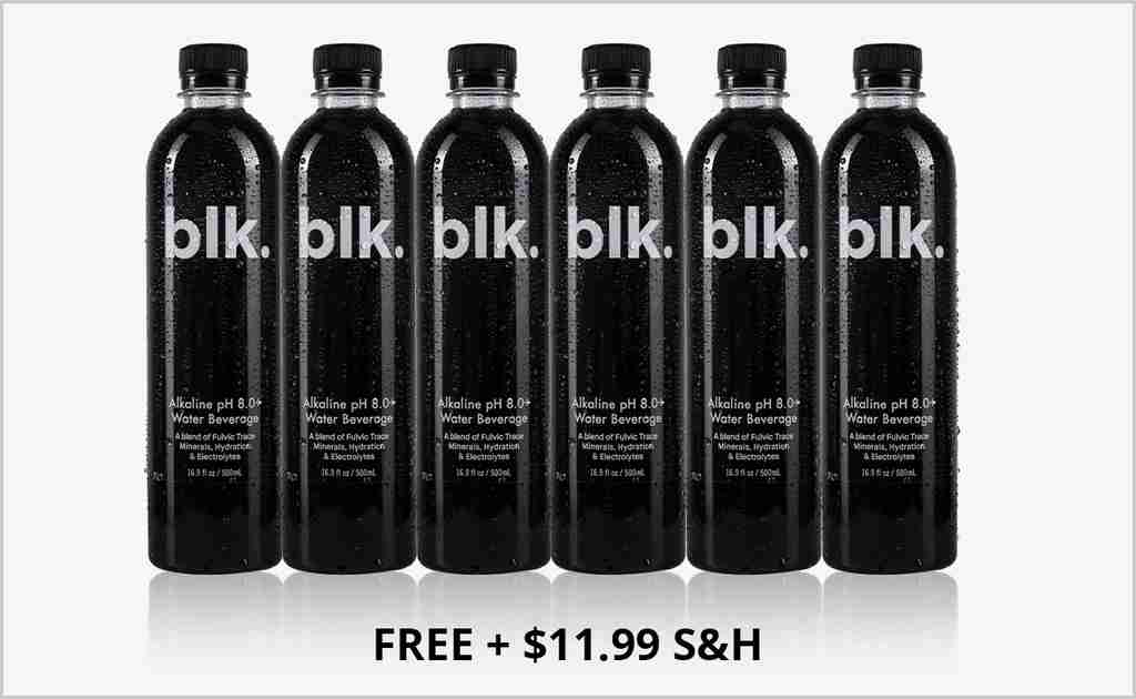 blk. Functional Beverages 6 pack