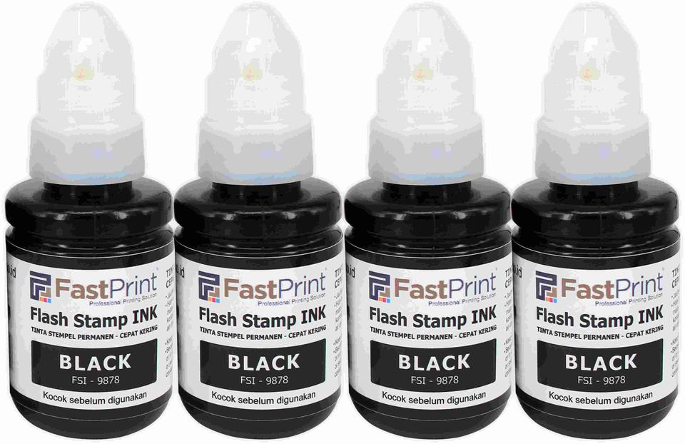 warna tinta stempel hitam, tinta stempel flash