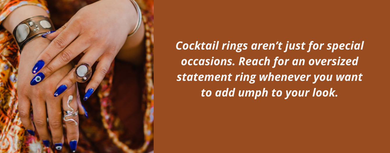 Cocktail Rings by Junebug Jewelry Designs