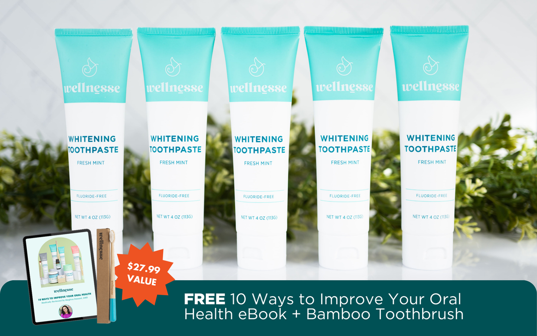 5-Pack With Free Oral Care E-Book & Bamboo Toothbrush