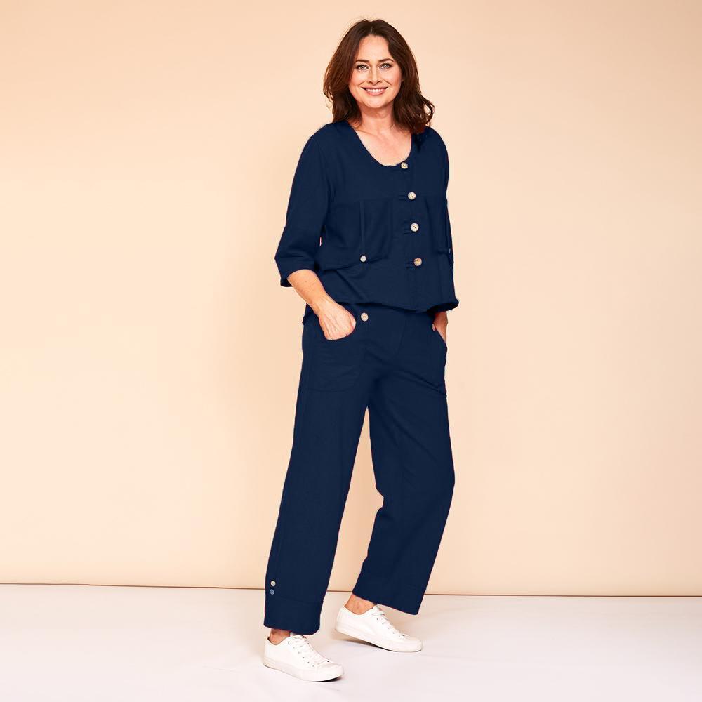 Fia 2pc Set (Navy)