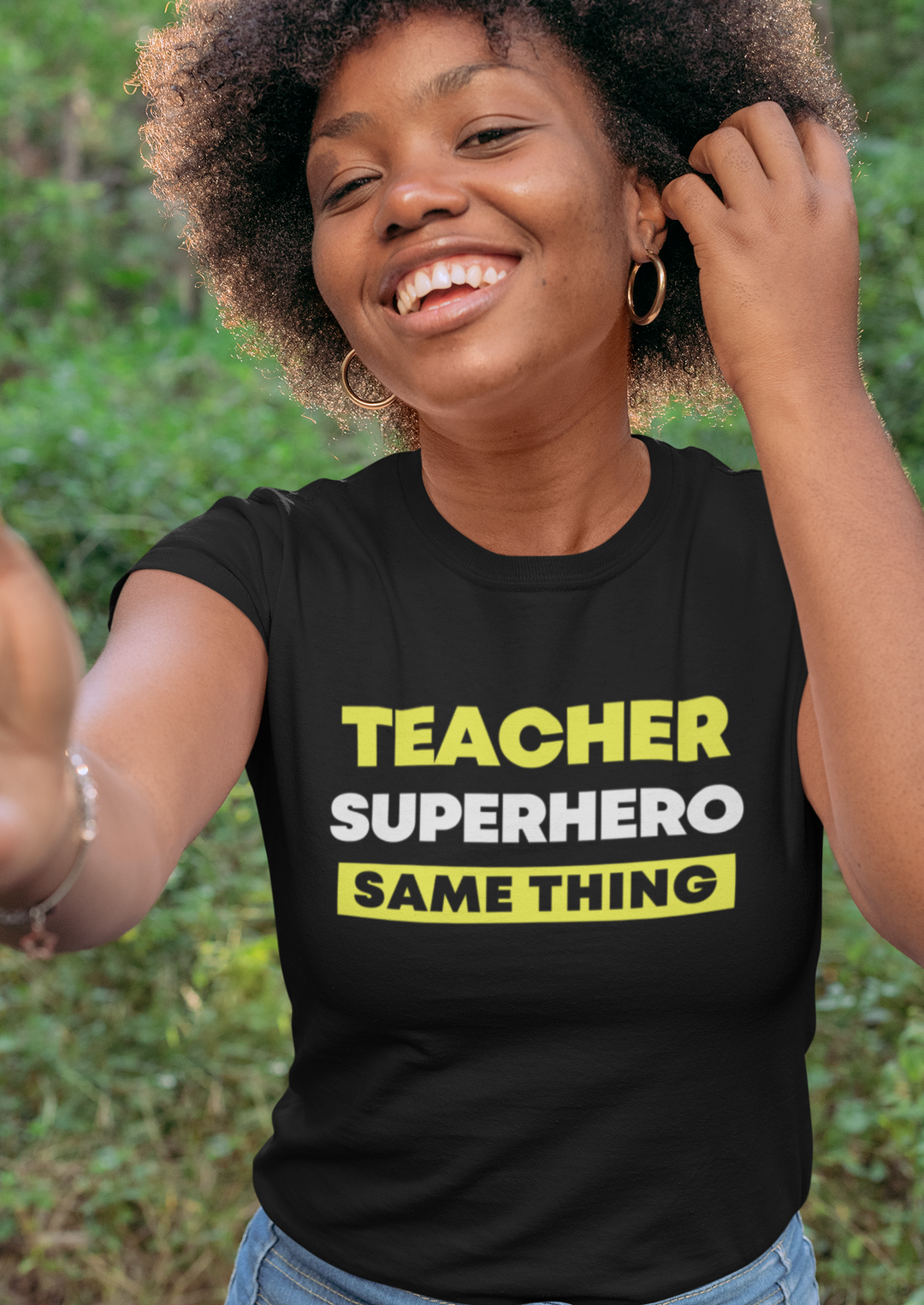 Superhero Teacher Tee