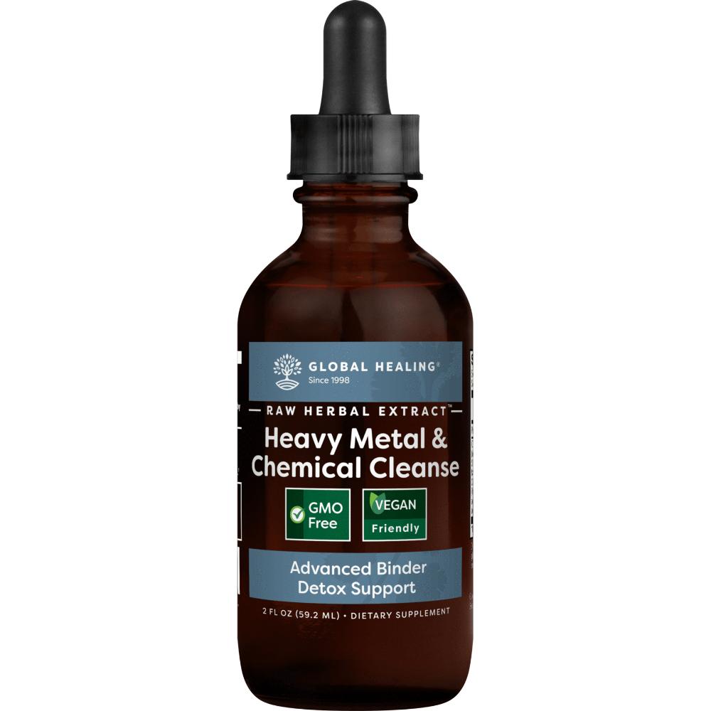 Chemical And Toxic Metal Cleanse Bottle Global Healing