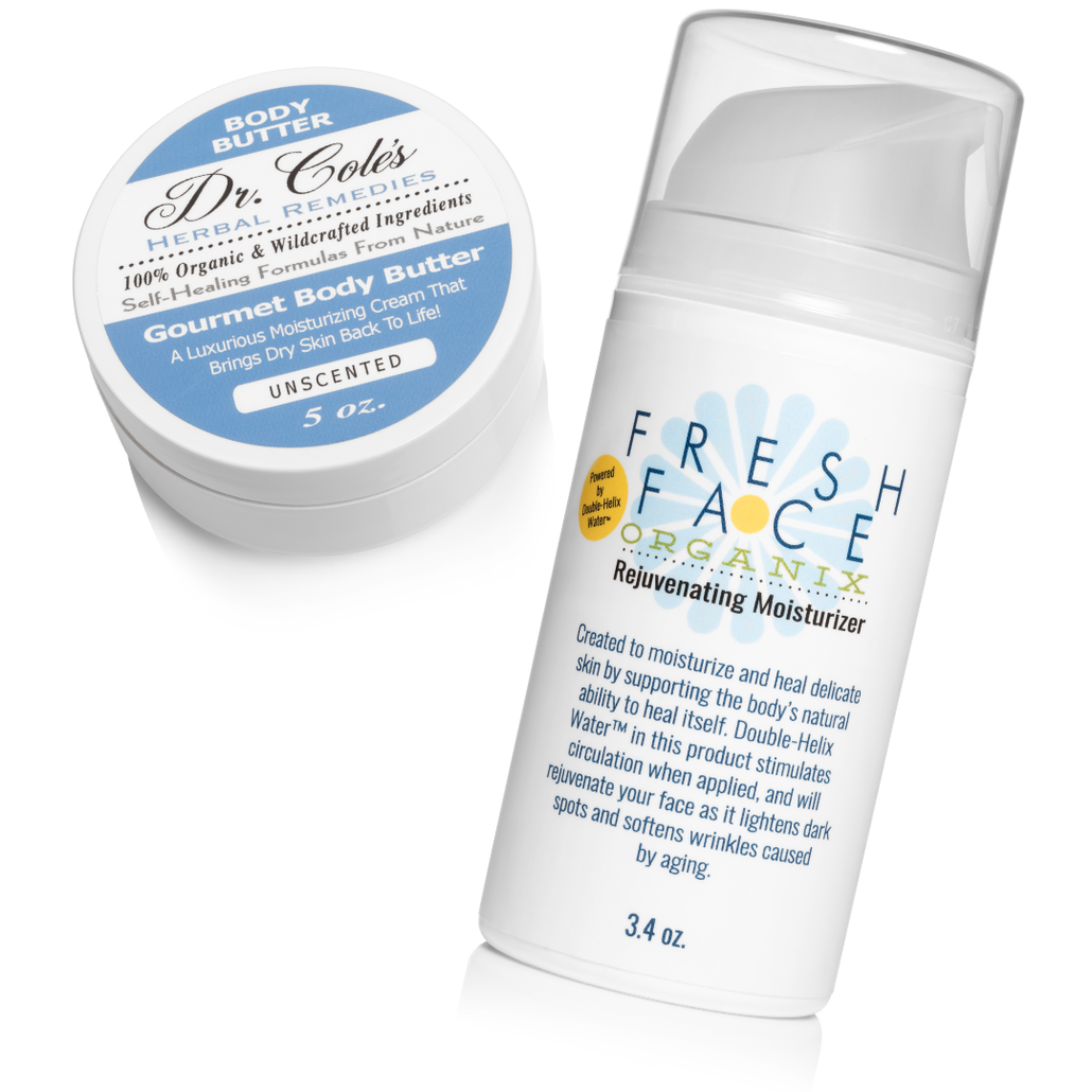 Dr. Cole's Fresh Face Cream and Body Butter Bundle