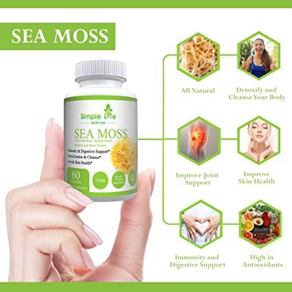 Organic Irish Sea Moss Capsules