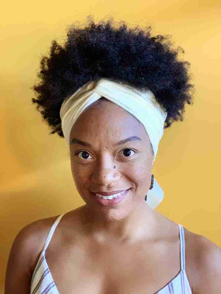 SwirlyCurly Headbands on Founder Keziah Dhamma