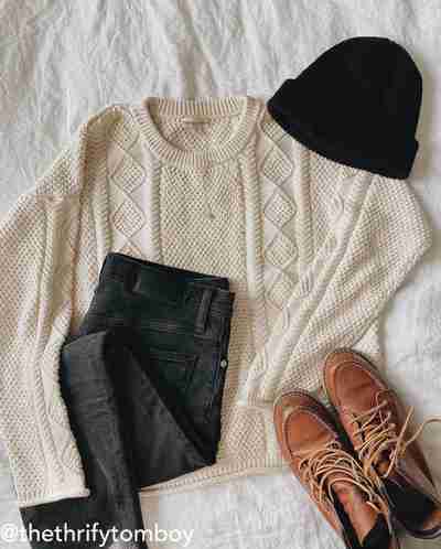 Cable Knit Sweater | Modern Fisher