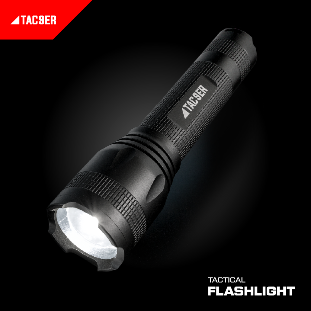 TAC9ER LED Tactical Flashlight