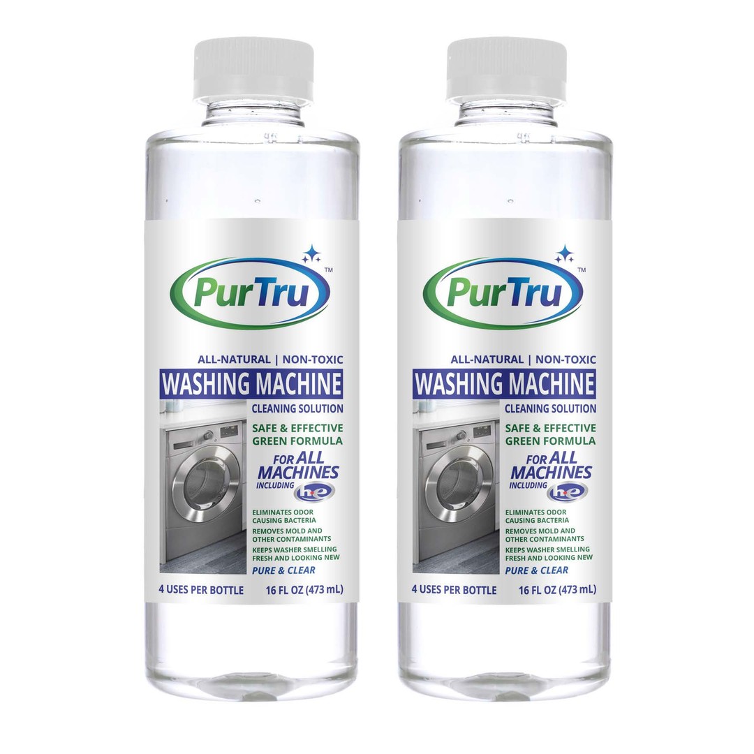 Washing Machine Cleaning and Sanitizing Solution (2 Pack)