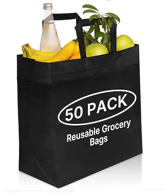 Eco-Friendly Reusable Bags - Designed To Carry Heavy Loads, Last Longer & Never Let You Down