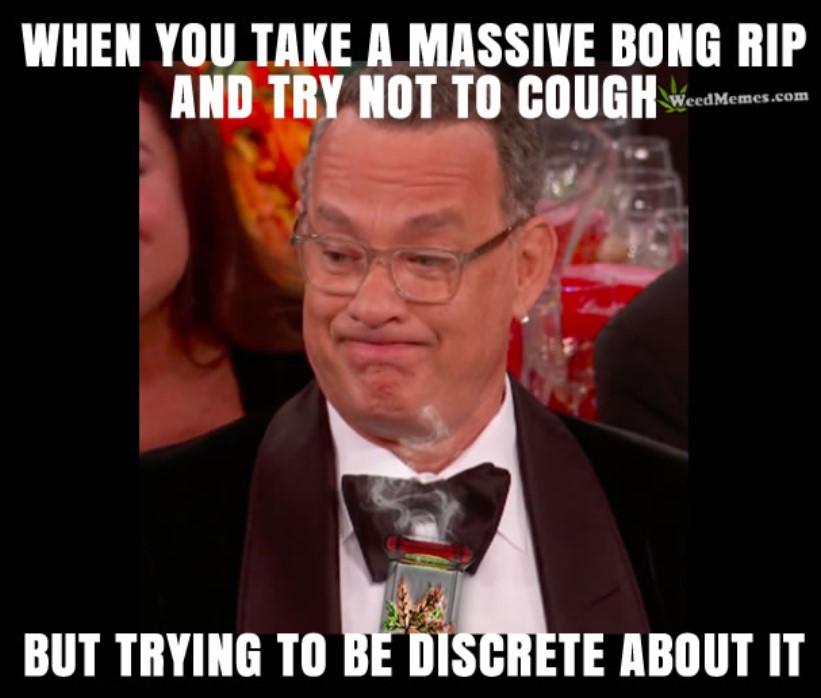 tom hanks coughing meme